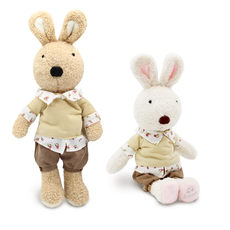 30cm kawaii Rabbit plush toys Wearing dress DIY bunny Stuffed animals dolls kids gifts clothes can be take off | Игрушки и хобби