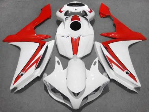 Комплект обтекателей под давлением для YZFR1 07 08 YZF R1 2007 2008 YZF1000 yzfr1 красный белый ABS
