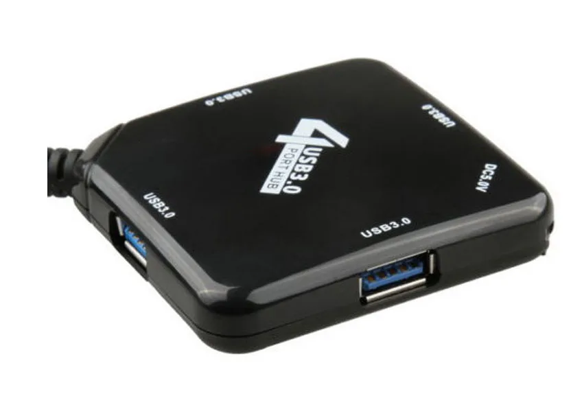 Высокоскоростной USB 3 0 концентратор 4 порта Портативный 5 Гбит/с Переключатель