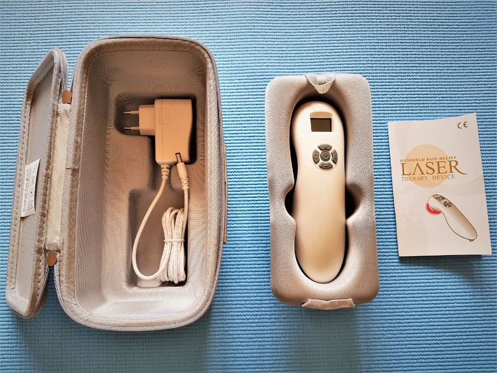 Удобное перезаряжаемое устройство для лазерной терапии холодной боли лечебное