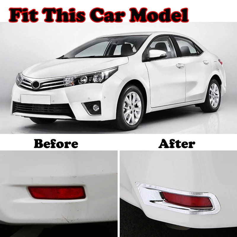 Для Защитные чехлы для сидений сшитые специально Toyota Corolla Altis Chrome заднего бампера