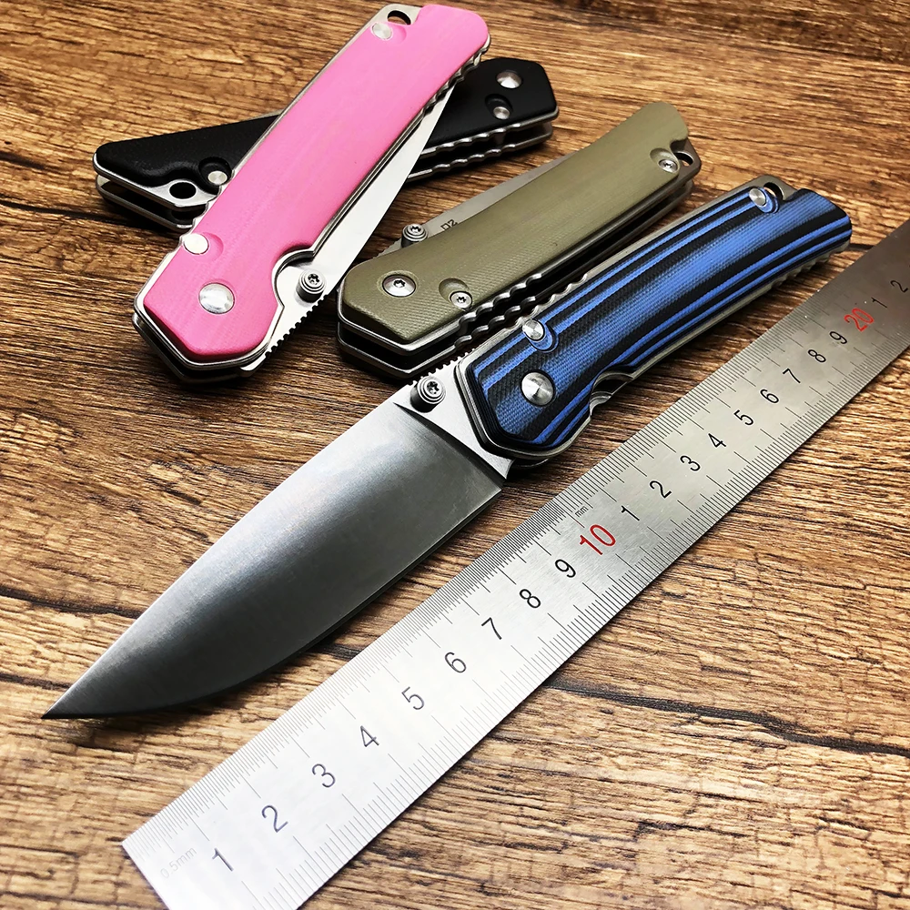 BMT Bear F95 110 складной нож D2 лезвие G10 Ручка Ножи для выживания кемпинга Карманный спасательный Открытый Военный Нож EDC инструмент