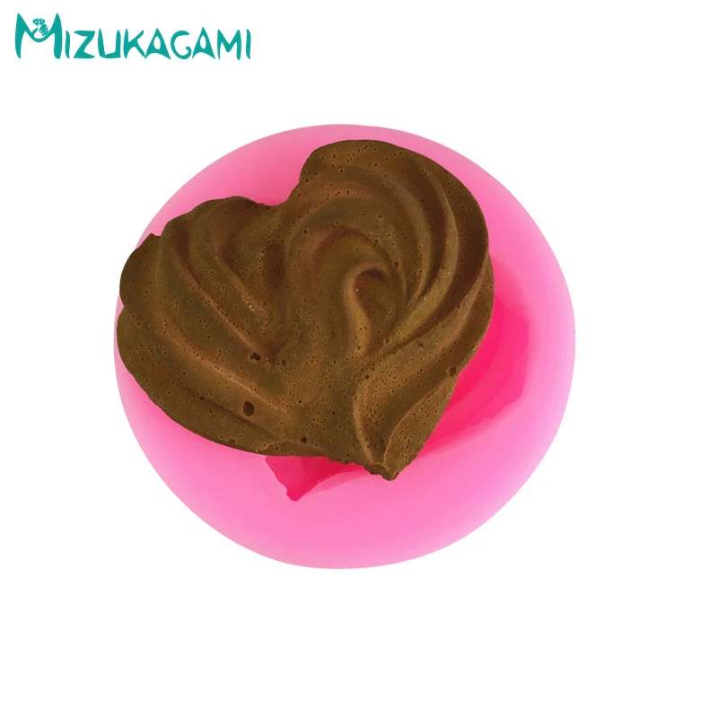 Silicone Mold Heart Shaped Cookie Cream Shape Chocolate Soap Cake Decoration Tool DIY Kitchen Baking DJ-02111 | Дом и сад
