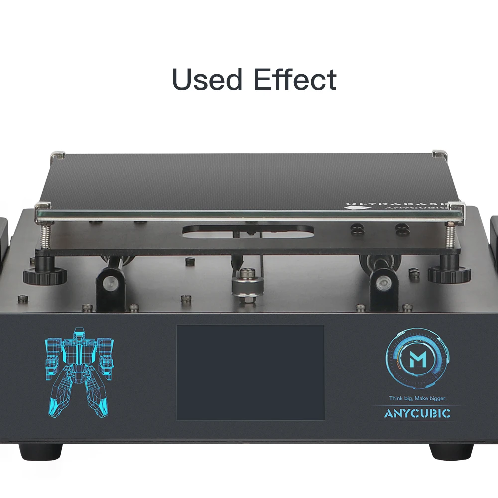 ANYCUBIC 3d принтер ultraase с подогревом кровать стеклянная пластина 240x220 Тепловая Мега