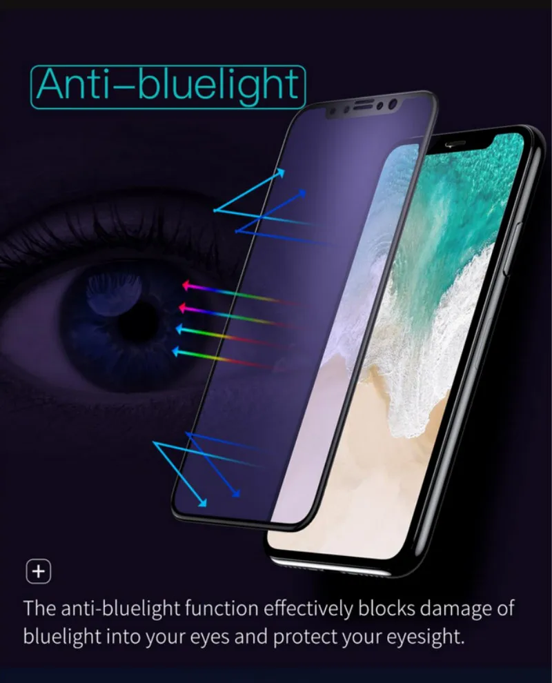 Закаленное стекло baseus для iPhone X, защитная ультратонкая 3D Защитная пленка с боковым краем 9H для iPhone 10