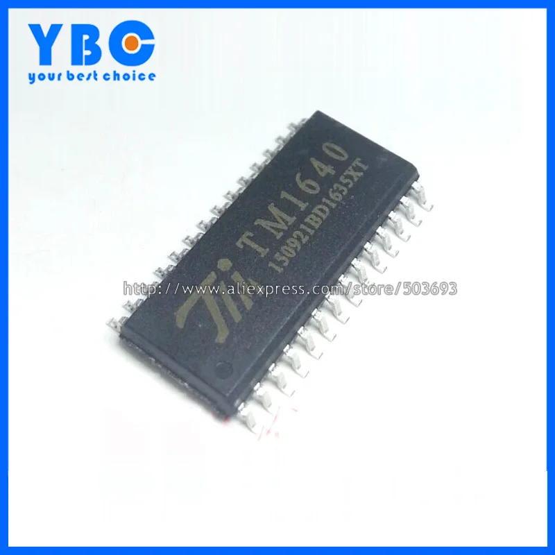 50 шт./компл. TM1640 светодиодный дисплей IC SOP 28|ic pcm|ic integratedic bag |