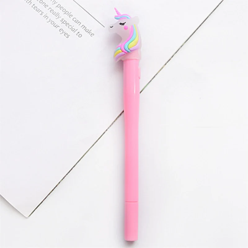 Pink Shy Unicorn SAILEROAD Дети свет единорога игрушки светящийся светильник ручка светится в темноте гелевая ручка ребенок мальчик девочка динозавр светящиеся игрушки Дети светящиеся игрушки - Цвет: Pink Shy Unicorn