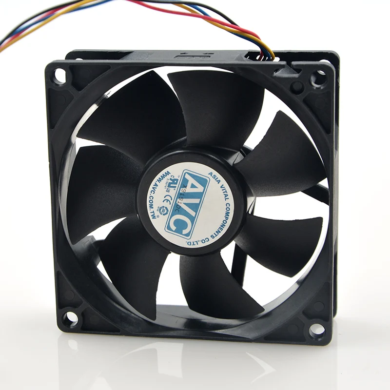 DL08025R12U 8025 80 мм x 25 постоянный ток 12 в 0 50 А 2 провода 2-контактный гидравлический