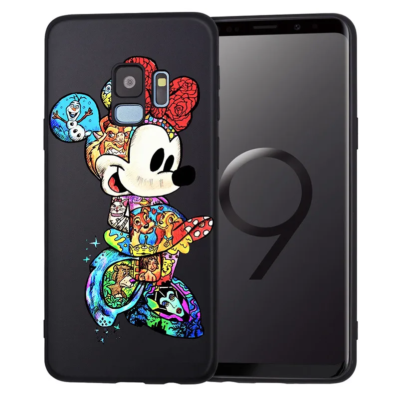 Groot Joker Stitch marvel для samsung Galaxy S6 S7 Edge S8 S9 S10 Plus Lite Note 8 9 чехол для телефона Coque Etui Funda deadpool