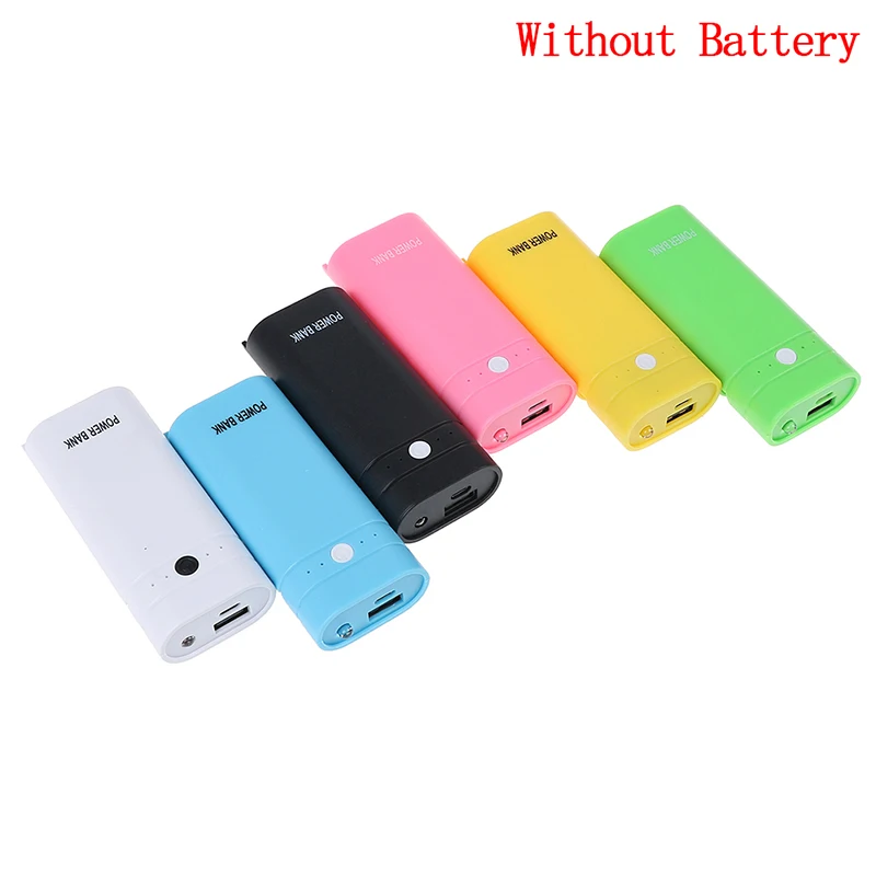 5600 мАч мини USB порт 2x18650 зарядное устройство держатель power Bank Box Чехол DIY Kit для iphone