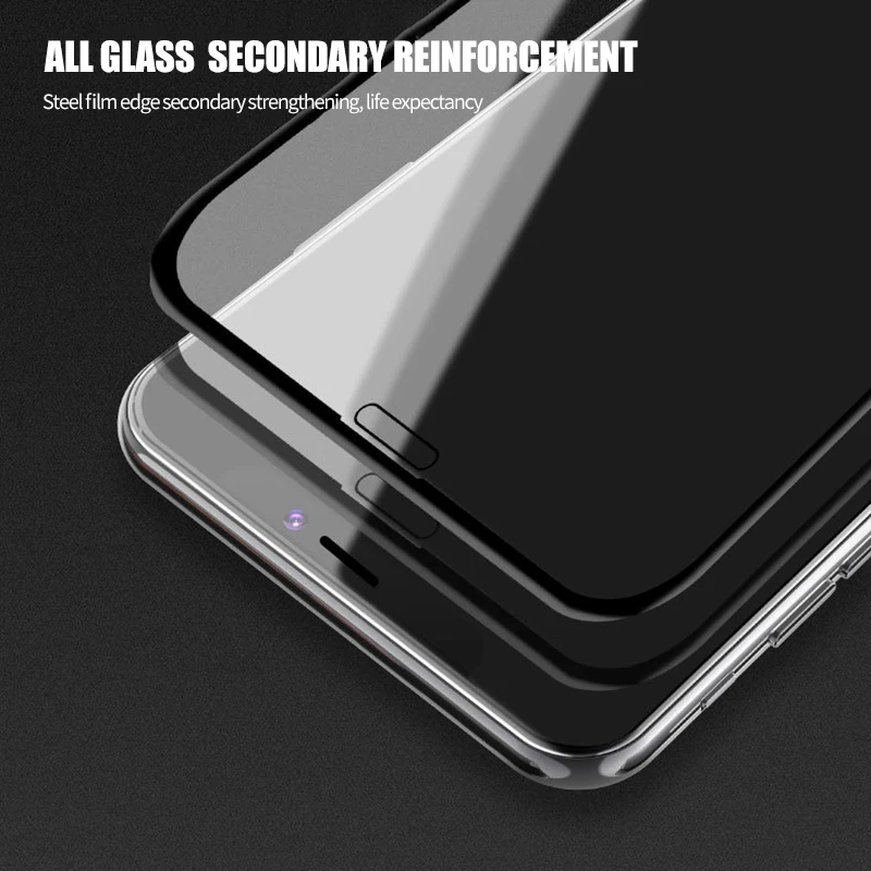 Закаленное стекло пленка для iPhone 6 6S 7 8 Plus Защитные пленки экрана X XR XS макс. |