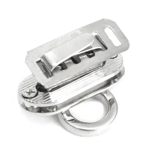 

FGGS-Metal Round Clasp Turn Lock Twist Lock for DIY Handbag Craft Bag Purse Hardware