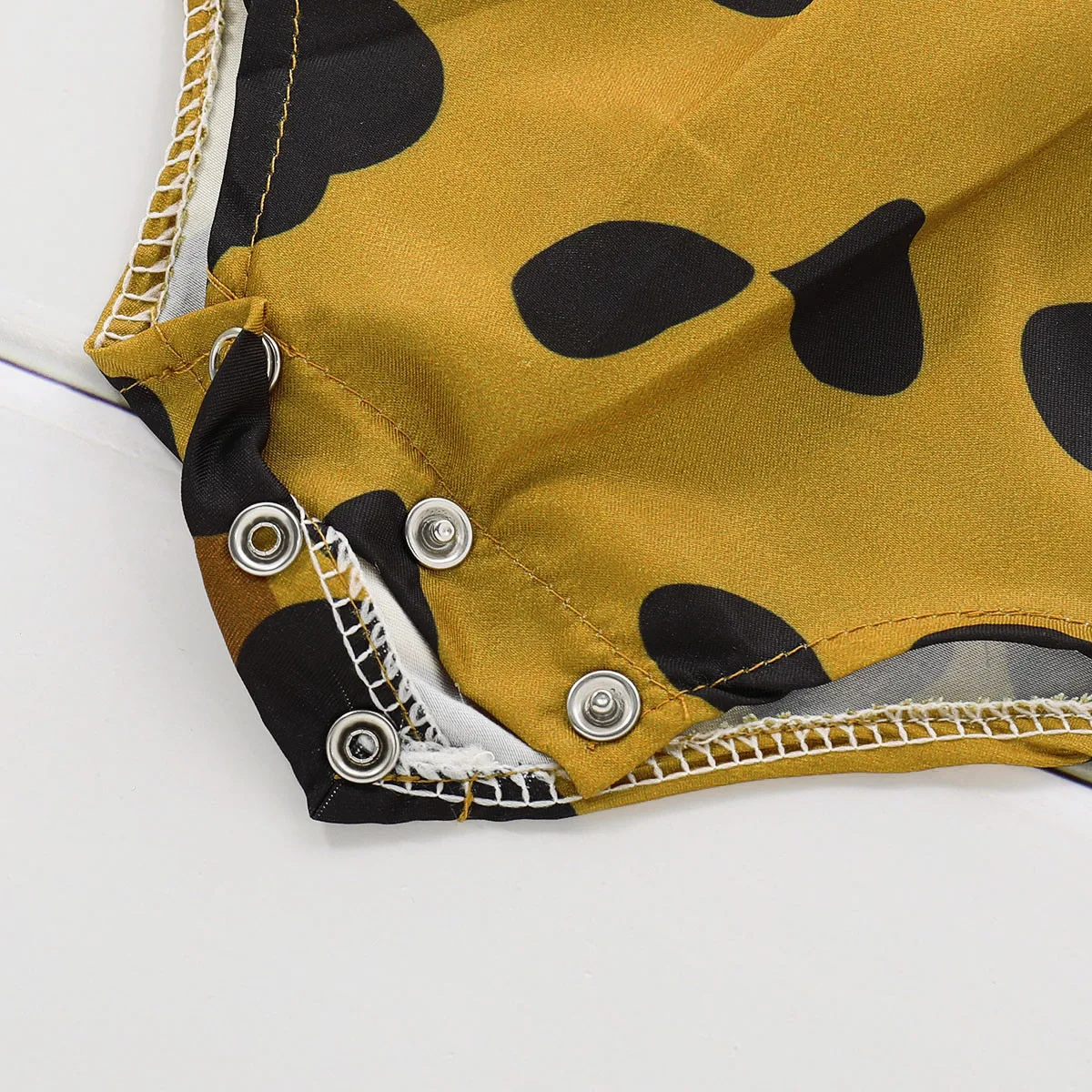 Детский комбинезон для девочек, комбинезон одежды снаряжение Мультфильмы для новорожденных, летняя одежда с короткими рукавами и принтом, детский комбинезон