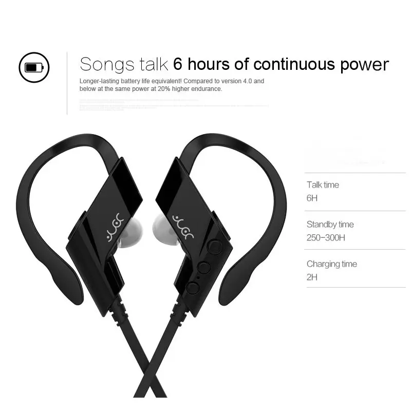 Ekslen S 501 Bluetooth 4 1 Спортивная гарнитура ушной крючок Беспроводные спортивные