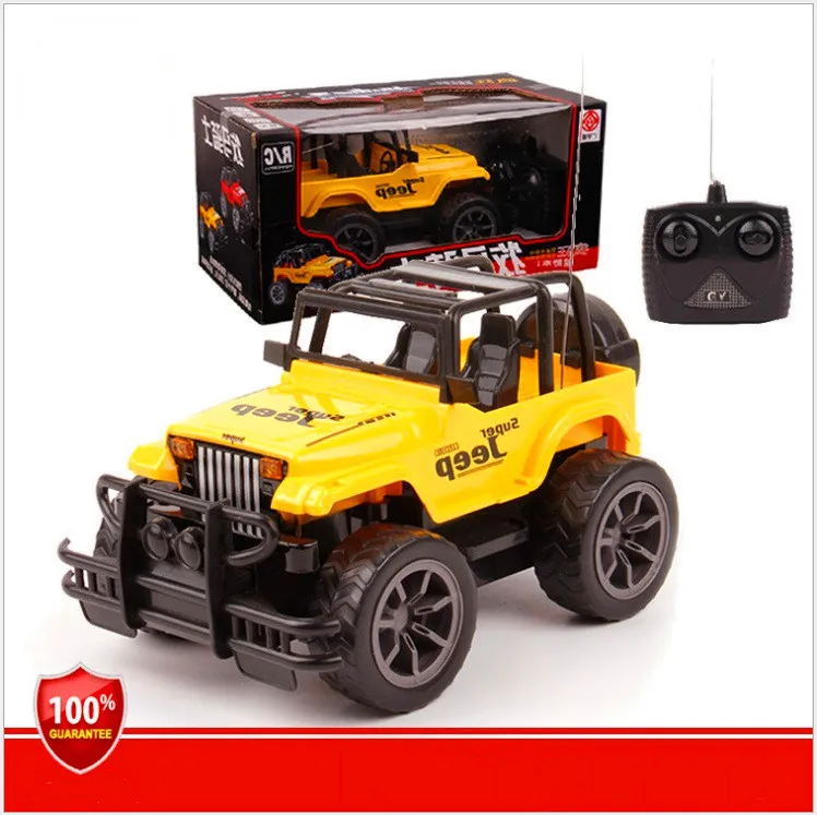 Горячая Распродажа Дети моделирование 4CH светодиодный светильник RC Jeep игрушки