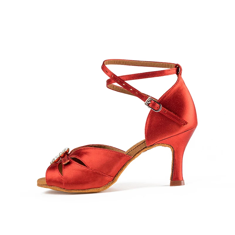 Профессиональная спортивная танцевальная обувь Женские Стразы ручной работы BD