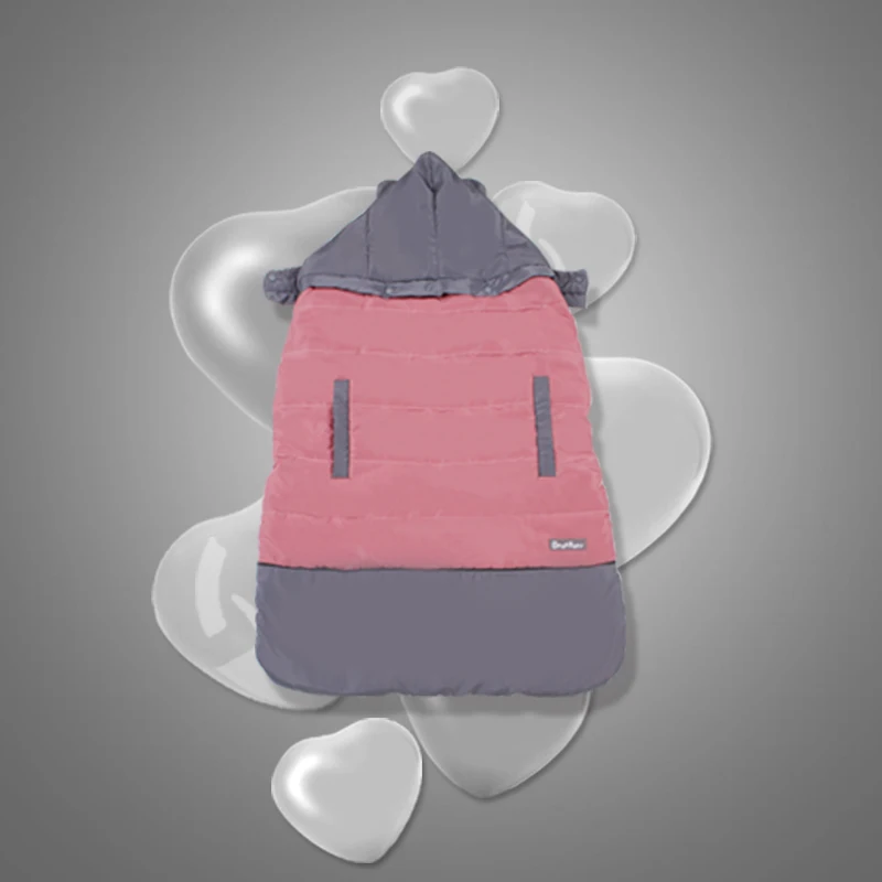 Hooded Baby Carrier Cover Newborn Wrap Coat Keep Warm Windproof Stroller Gear Accessories for Spring Winter Outdoor | Мать и ребенок