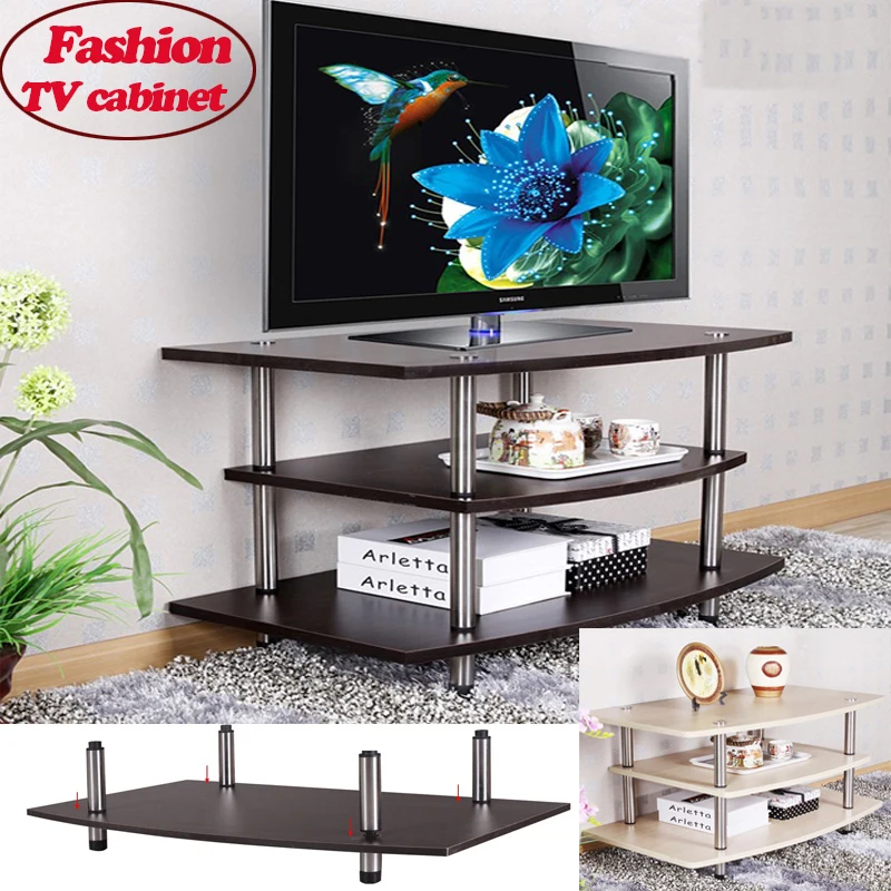 Краткое модное ЖК шкаф полка для cd дисков современный аудио телевизора ТВ Стенд