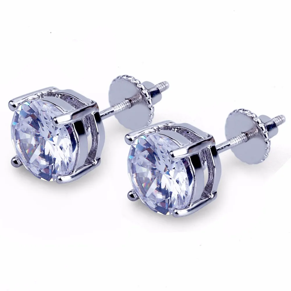 В стиле хип хоп установкой коготь кубический цирконий Bling лед из ювелирных