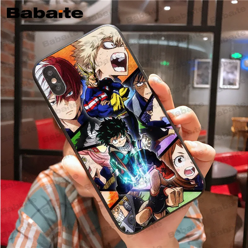 Для iphone 11pro max Boku no Hero academic Роскошный Уникальный Дизайн чехол для телефона iPhone 6S 6plus