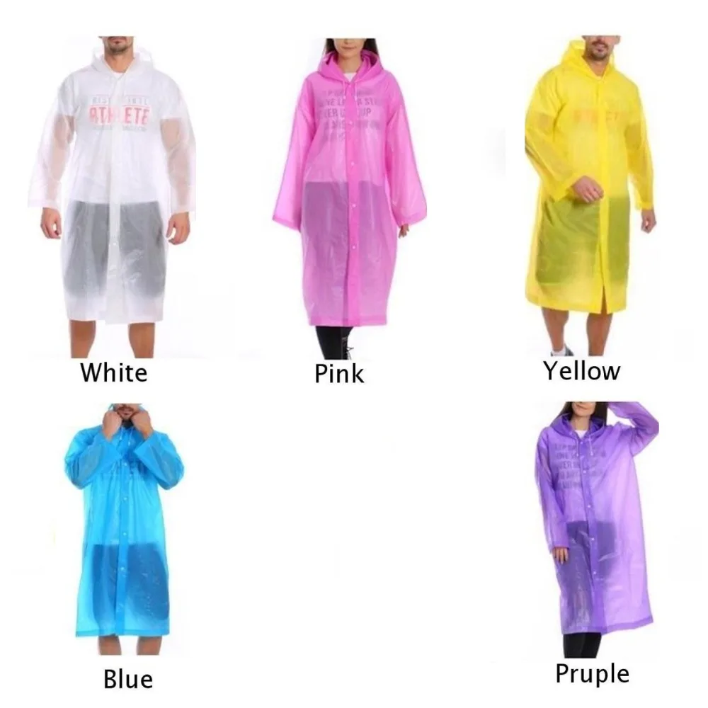 Непромокаемый плащ с капюшоном для взрослых и детей мужчин женщин непромокаемый