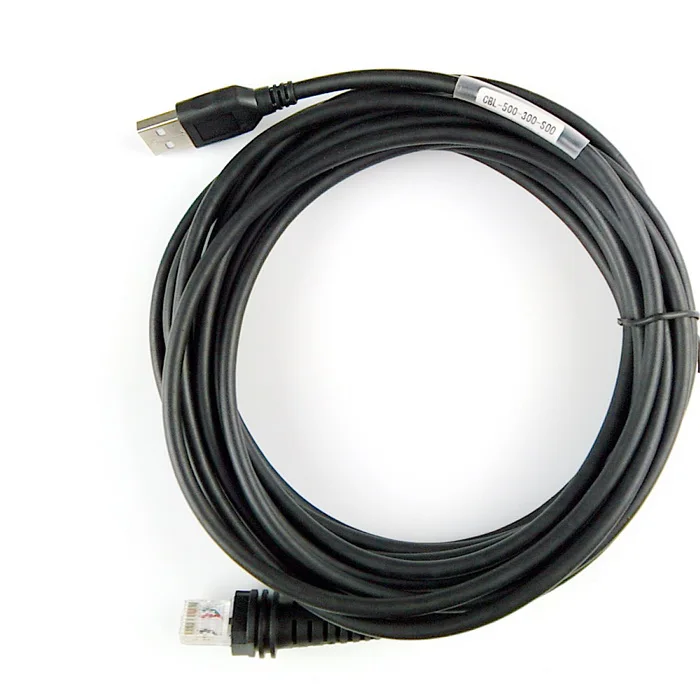 Сканер штрих кода USB кабель 5 м (16 футов) для Honeywell HHP 1900g Hyperion 1300g Xenon 19001902 Voyager 1250g1200g 2