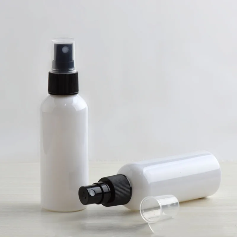 

50pcs 80ml Refillable Perfume Spray Plastic Bottle ,Spray Travel Bottle With Mist Pump , Empty Cosmetic Container With Sprayer