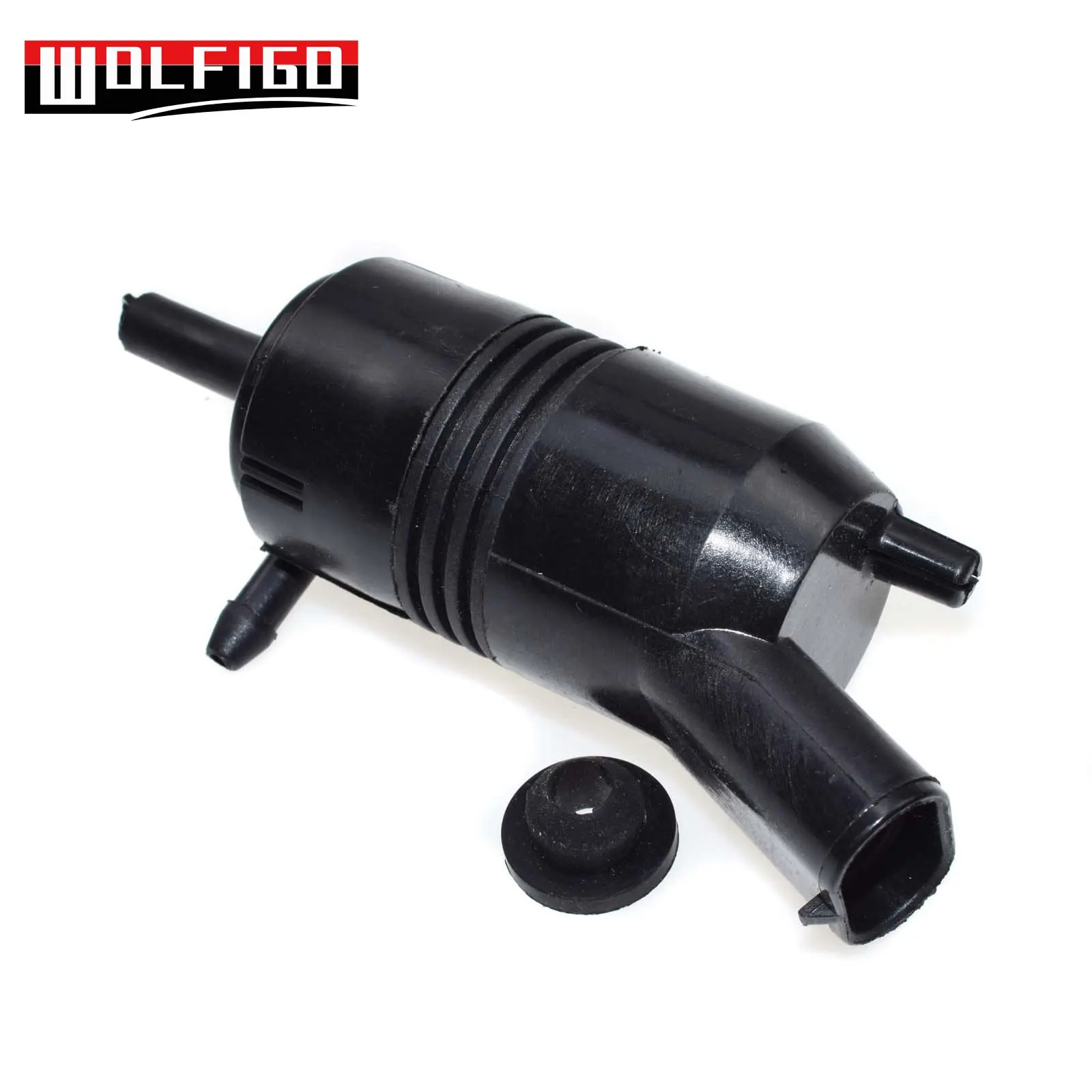 WOLFIGO 2 Pins новый насос для мытья лобового стекла Cadillac Chevy Buick GMC Tahoe Envoy + Grommet 89001126
