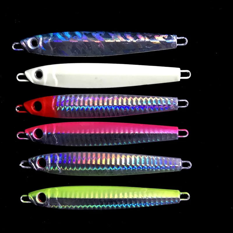 

1 Piece Sale Japan Jigbait Fishing Artificial Lures Shore Cast Jig Metal Lures 10cm/60g
