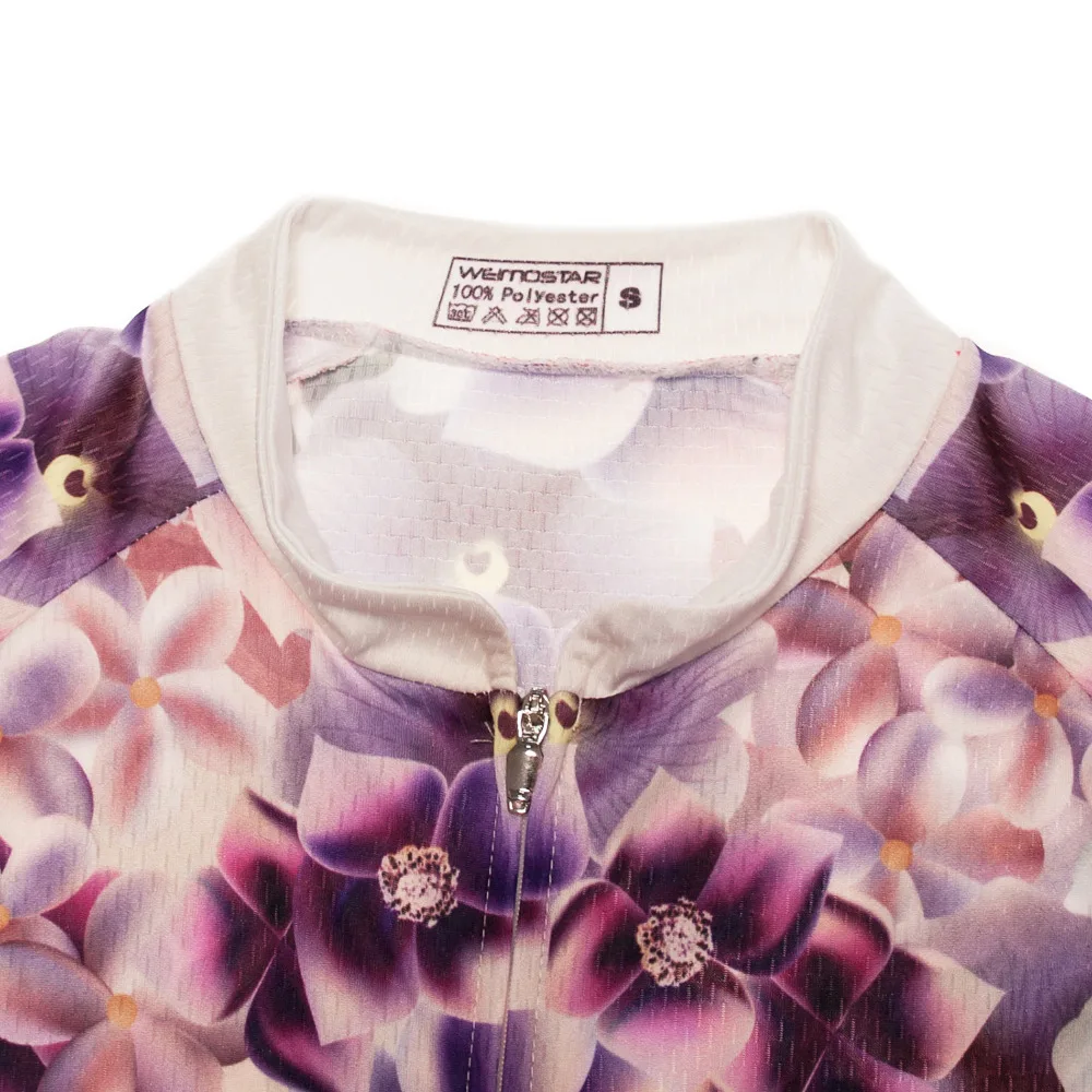 Футболка Weimostar с цветами велосипедная майка горнолыжная дышащая одежда для