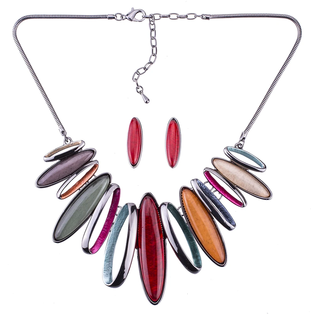 MS1505081 модные ювелирные наборы классический дизайн Радужный цвет высокое