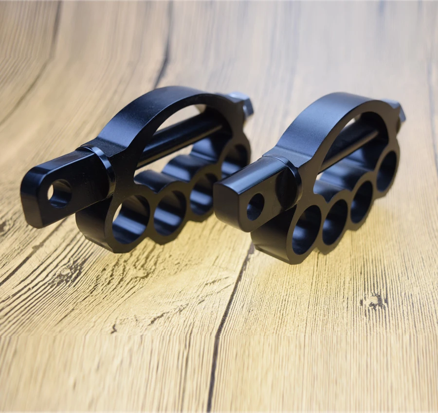 Черная подставка для ног с ЧПУ Harley|harley footpegs|footpegs harleyharley brass |