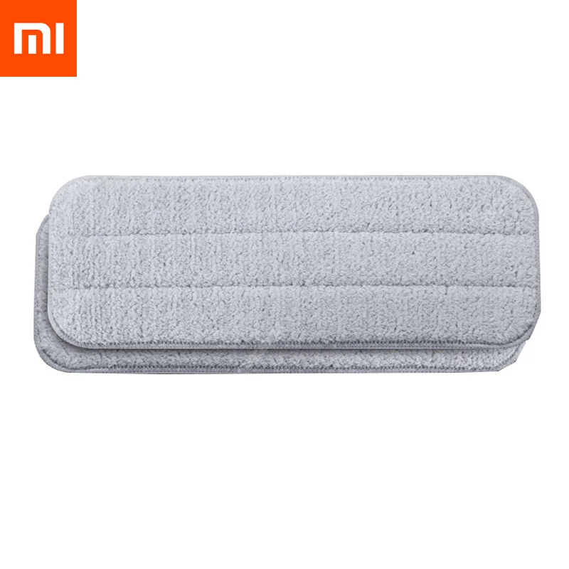 Xiaomi Mijia Deerma распыления воды уборочная машина для мытья полов из углеродного волокна пыли швабры 360 Вращающийся стержень 350 мл Танк воском Насадка для швабры