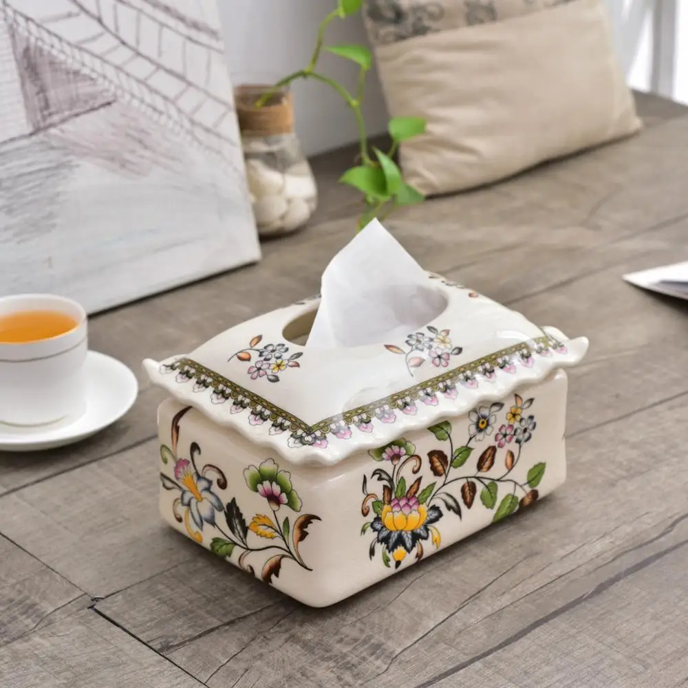

European Home Furnishing manager recommended decorative ceramic crafts creative ceramic ceramic ornaments box box
