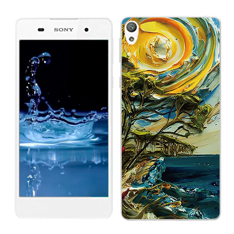 Мягкий чехол из ТПУ для Sony Xperia E5 f3311 f3313, мягкий силиконовый чехол с масляной окраской, чехол для телефона для Xperia E5 E 5 Fundas - Цвет: 10