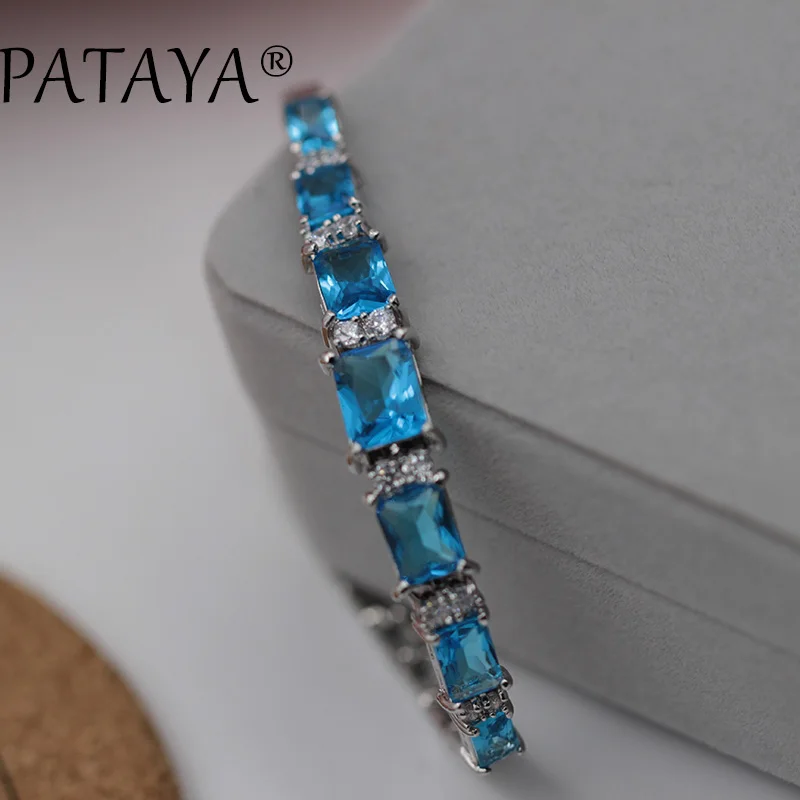 Женские браслеты из натурального циркония 17 см| |