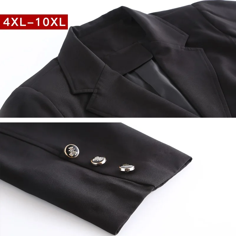 

4XL-10XL Large Size Women Clothes 2021 Spring Female Casual Windbreaker Women Long Trench Coat Women's Single-breasted Overcoat