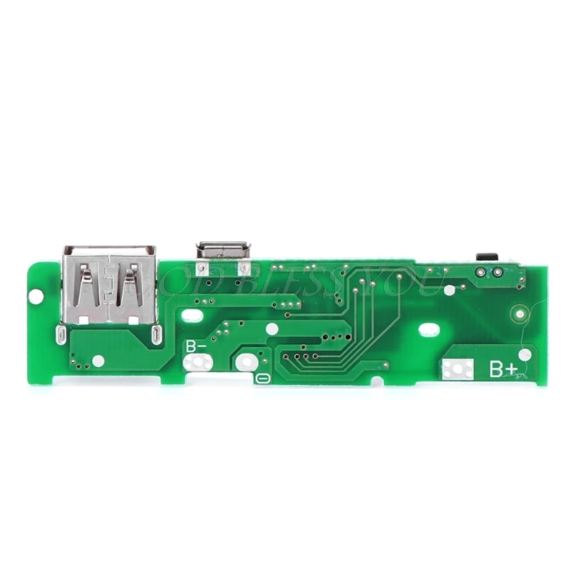 USB 5V 2A банк питания для мобильного телефона Зарядное устройство Модуль платы