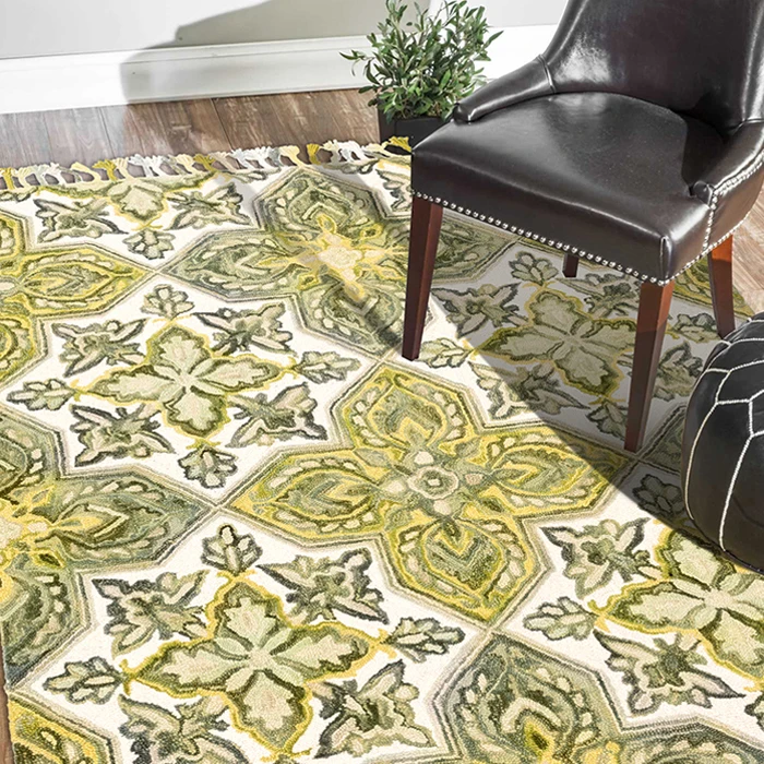 Kilim 100% шерстяной цветочный ковер для гостиной геометрический индийский