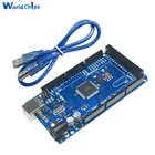 Плата MEGA2560 MEGA 2560 R3 ATMEGA16U2 ATMEGA2560 для замены на 5 в ATMega8U2 с USB-кабелем
