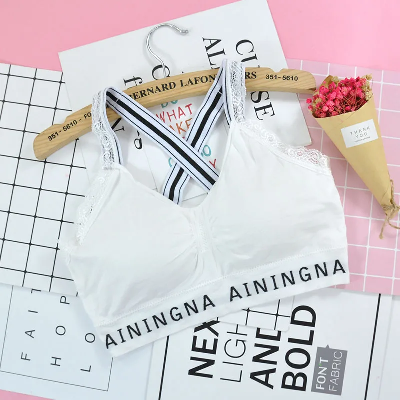 Тренировочные бюстгальтеры для девочек 14-18 лет верхняя одежда 2018 красивое нижнее