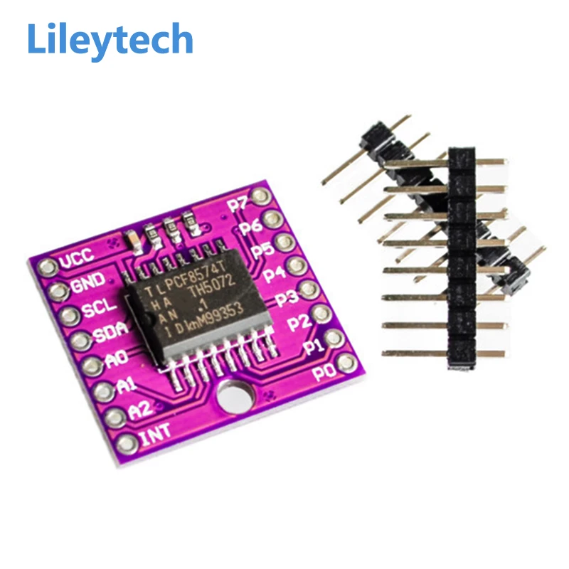 CJMCU-8574 PCF8574T I2C шины 8 бит Remote i/o расширения Совет сильноточной модуль | Электроника