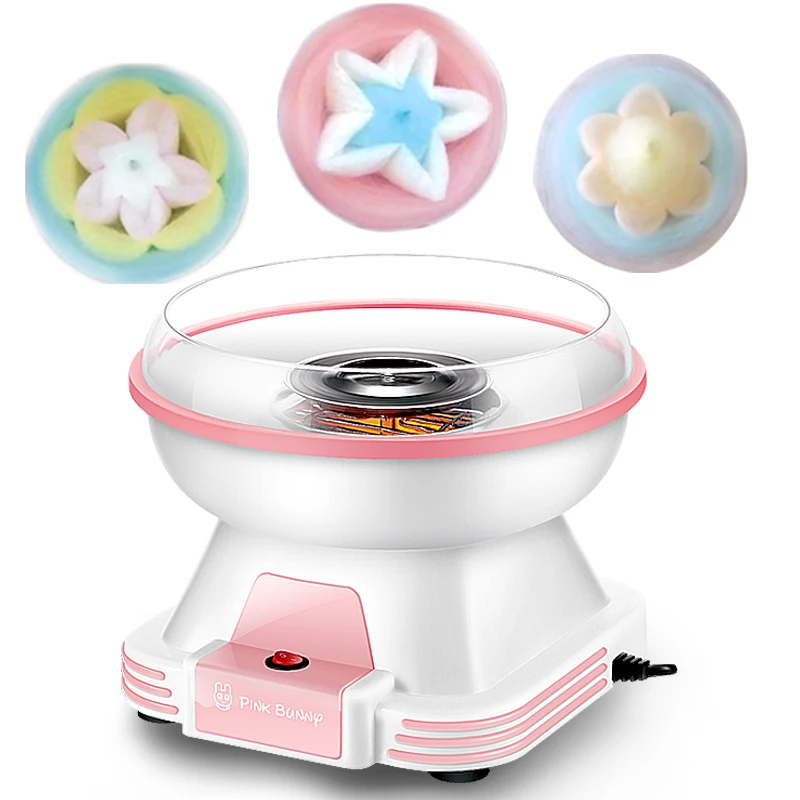 DIY Cotton Candy Maker Мини-Сладкая Вата Машина для малыша Подарок maquina de doce Конфеты Хлопка