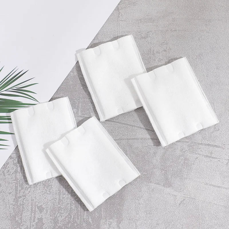 No Swarf Cotton Cosmetic Double-sided Quilted Remover Makeup Thick 100 PCS | Красота и здоровье