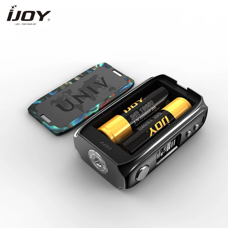 Новейший ijoy SHOGUN UNIV мод 180 Вт бокс для электронных сигарет питание от dual 18650 Катана