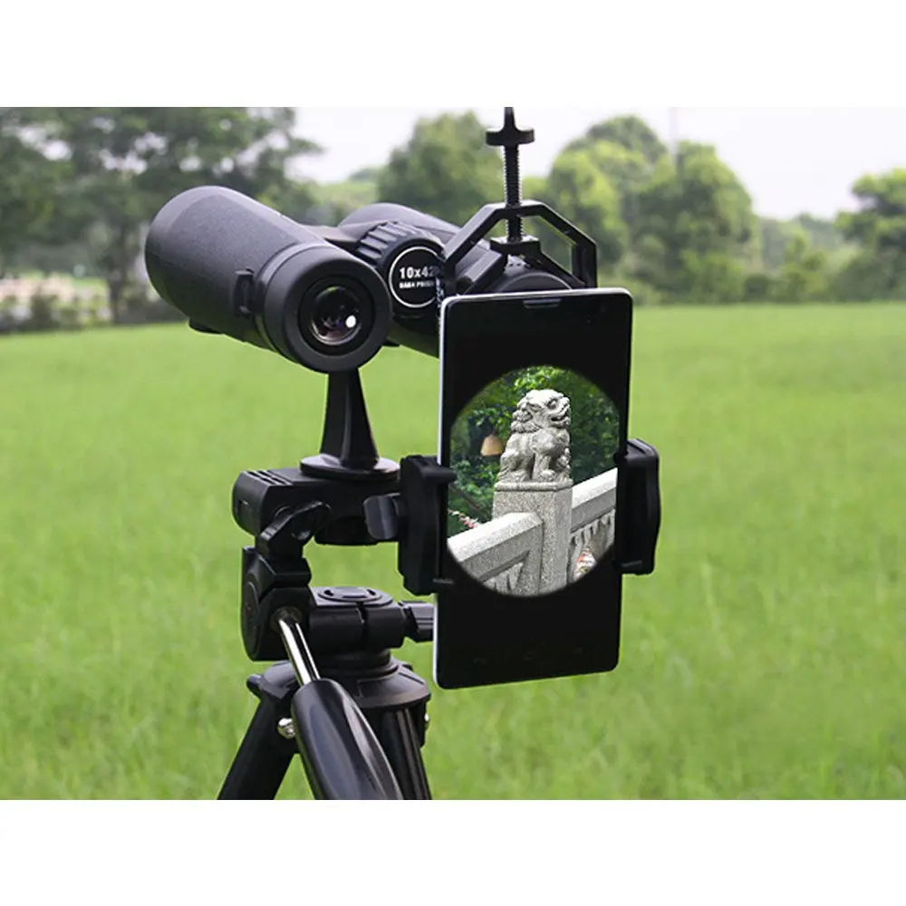 

Cadiso Universal Cell Phone Adapter Mount Compatible with Binocular Monocular Spotting Scope Telescope and Microscope
