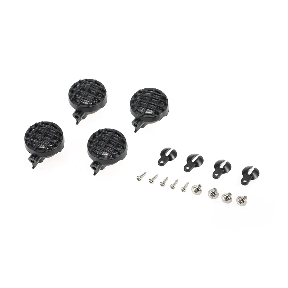 Автомобиль на радиоуправлении круглый абажур Световой чехол для 1/10 RC Crawler