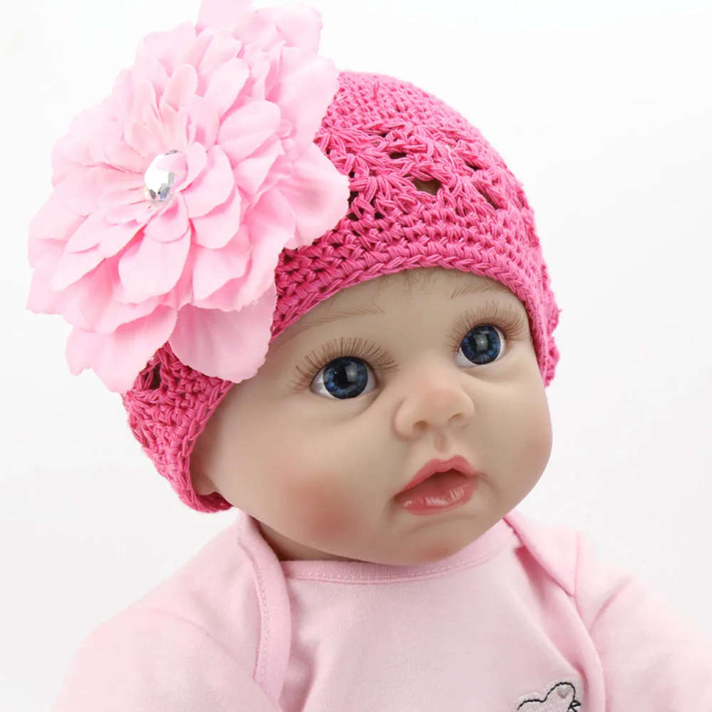 NPKDOLL 2" 55 см Ручной куклы реборн Reborn Lifelike Мягкие Силиконовые Reborn Baby Куклы Для Девушки Дети День Рождения Подарки Россия