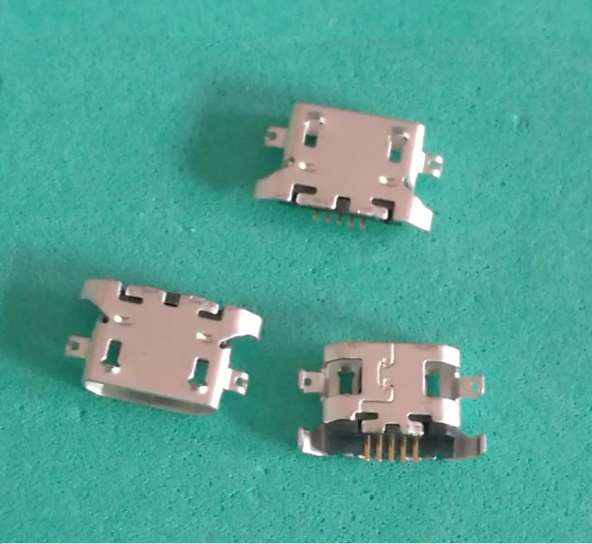 Разъем micro USB для зарядки Lenovo A670 S650 S720 S820 S658T A830 A850 S939 50 шт.|parts for lenovo|charging port50pcs usb |