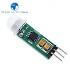 Завеса HC-SR505 мини инфракрасный датчик движения Сенсор Точная инфракрасный детектор модуль для Arduino тела Сенсор модуль автоматического включения света режим обнаружения